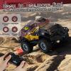 JOYBLI Dinosaur-Shaped Off-Road Vehicle Remote Control Cool Off-Road Vehicle Truck, 2.4GHz RC Car with LED Lights, 1:20Scale, RC Truck, Remote Control car from a Long Distance.Gifts for Boys (Brown) view 3