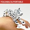 3DGYXSH 3D Printed Articulated Animals, 8-Inch Poseable Leopard Desk Decor, Unique Gift for Home & Office,3D Decorative Ornaments(Leopard) view 2