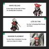 3D Printed Articulated Animals Pirate Skeleton,8-Inch Poseable Pirate Desk Decor,Unique Gift for Home & Office,3D Decorative Ornaments(Pirate) (Skeleton) view 4