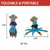 3D Printed Articulated Animals Pirate Octopus, 8-Inch Poseable Octopus Desk Decor, Unique Gift for Home & Office,3D Decorative Ornaments(Octopus) view 4