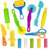 Yiklucg Unleash Creativity with 9 Pcs Play Dough Tools Sets Dough Whit 5 Bright Color Dough.Ideal as a Gift for Kids Aged 3-4-8 Years view 1