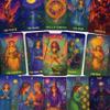 CRAFTERIAN Rainbow Fairy Tarot Deck  78 Magical Cards with Foiled Edges, 96-Page Guidebook & Sturdy Box  Glossy Finish  Cute Colorful Fairy-Themed Tarot for Beginners & Collectors view 2