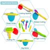 Yiklucg Unleash Creativity with 6 Pcs Play Dough Tools Sets Whit 5 Bright Color Dough.Ideal as a Gift for Kids Aged 3-4-8 Years view 3