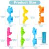 Yiklucg Unleash Creativity with 6 Unique Dino Molds Dough Toys Dough Whit 5 Bright Color Dough.Ideal as a Gift for Kids Aged 3-4-8 Years view 2