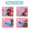 Yiklucg Unleash Creativity with 10 Pcs Play Dough Tools Sets Dough Whit 5 Bright Color Dough.Ideal as a Gift for Kids Aged 3-4-8 Years view 3