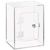 Clear Acrylic Piggy Bank With Key Lock, Coin Saving Box With Secure Closure, Openable Money Pot, Storage Jar For Bills And Coins view 2