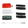 Anti-Collision LED Night Flash Signal Light for, 1 Red 1 White view 2