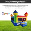Crossover Junior Inflatable Bounce House, Bouncy Jump Castle for Small Kids and Toddlers, Outdoor Birthday Party Jumping Bouncer, Without Blower, 13.5 x 8 x 7 Ft, Classic Rainbow view 2