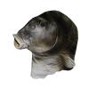 UGPLM Headwear Soft Full Head for Halloween Festival Role Playing Masquerade, Black view 1