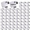 100 Pcs Mini Sheep Figurines For Fairy Gardens, White Resin Lamb Ornaments For Cake Decoration, Moss Landscaping view 1