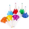 8-Note Colorful Handbell Set, Metal Musical Instrument For Kids, Diatonic Bells For Teaching, Music Learning, And Party Fun view 2