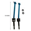 2Pcs Metal Drive Shaft Replacement for TT-02B Car, Blue view 2