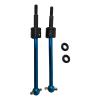 2Pcs Metal Drive Shaft Replacement for TT-02B Car, Blue view 3