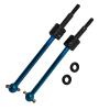 2Pcs Metal Drive Shaft Replacement for TT-02B Car, Blue view 4