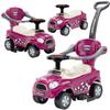 ChromeWheels 3 in 1 Ride on Push Car for Toddlers with Removable Handle/Guardrails/Pedal, Horn, Music, Under Seat Storage (Purple) view 1