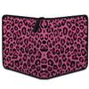 Kuquteed Pink Cheetah Trading Card Binder 9 Pocket 900 Cards Holder Collector Album with 50 Removable Sleeves Toys Gifts for Boys Girls Leopard Print Sports Game Cards view 3
