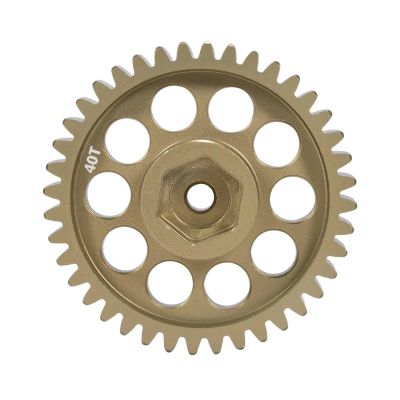 RC Car Upgrade Parts Compatible with Tamiya for Super 1/10 RC Car Upgrade Parts Off-Road for Monster Trucks 7075 Aluminum Alloy 40T Diff Spool Gear