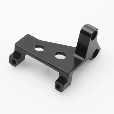 RC Car Parts Accessories for Trxs for Trx4 for Trx6 1/10 RC Crawler Car Metal Center Gear Box Diff Lock Servo Mount Upgrade Modified Parts Accessories(Black)