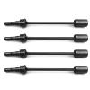 2/4pcs Steel Driveshaft CVD Drive Shaft and Drive Cup for TRAXXAS E-Revo 2.0 VXL 86086-4 1/10 RC Car Upgrade Parts Accessories(4pcs Black) view 1