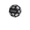 Galactic Bouncer Moon Ball - Ultra High Bounce (30m!) with Cosmic Gradient & Star Splatter - Lightweight PU Fun for All Ages (Regular 63mm or Mini 55mm) (Dark Silver(63mm)) view 1