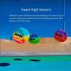 Galactic Bouncer Moon Ball - Ultra High Bounce (30m!) with Cosmic Gradient & Star Splatter - Lightweight PU Fun for All Ages (Regular 63mm or Mini 55mm) (Dark Silver(63mm)) view 3