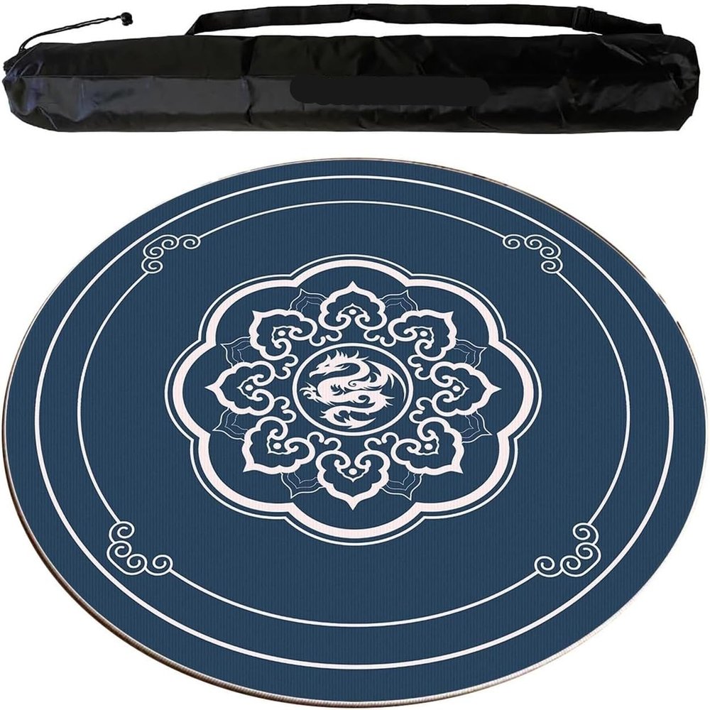 Soft Crystal Velvet Mahjong Mat Thickened and Non-Slip Mahjong Table Cover(95cm/37.4in)