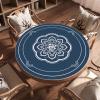 Soft Crystal Velvet Mahjong Mat Thickened and Non-Slip Mahjong Table Cover(95cm/37.4in) view 2