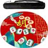 Round Mahjong Mat Thickened and Noise Reduction Mahjong Tablecloth(140cm/55.11in) view 1