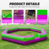 GR8FUN Inflatable Gaga Ball Pit 20FT with Built-in Fan, Inflatable Gaga Ball with Pump, Portable Ball Pit for Indoor & Outdoor Use, Family Activities view 3