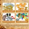 228pcs Money Treasure Bank Pirate Ships Accessories, Cash Chest Maps Dollar Jewel Gems Diamonds Gold Bar Coins Goblet Map Crystals Bill Cash Bricks Pieces Parts Sets, Friends City Building Blocks view 3