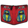 Kuquteed Race Car Trading Card Binder 4 Pocket 400 Cards Holder Collector Album with 50 Removable Sleeves Gifts for Boys Girls Checkered Flag Sports Game Cards view 3