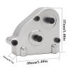 RC Car Upgrade Parts Compatible with MN86 MN86S MN86K MN86KS for MN G500 Metal Transmission Gearbox Transfer Case 1/12 RC Crawler Car Upgrade Parts(Silver) view 4