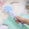 Beavorty Light Up Snowflake Wands, Glowing Led Snowflake Wand Girl Cosplay Wand with Sound for Kids Girls Princess Party Favors Costume Blue view 4