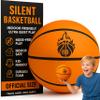 ALMALABY Silent Basketball - Indoor Ball Size 7 Airless Stealth Training for Quiet Dribble Rock Shoot Noiseless Bounce Soft PU Foam Soundless Sports Gift Game view 1