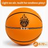 ALMALABY Silent Basketball - Indoor Ball Size 7 Airless Stealth Training for Quiet Dribble Rock Shoot Noiseless Bounce Soft PU Foam Soundless Sports Gift Game view 4