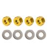 Alomejor Compact Blue Aluminum Wheel Courage (Yellow A949-49Y) view 4