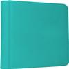 12 Pocket Card Binder, 720 Pockets PU Leather Zipper Trading Card Collection Album, Side-Loading Card Storage Folders for MTG, TCG, Game/Sport Crads (Sky Blue, 12 Pockets) view 4