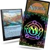100CT MTG Card Sleeves, Textured Back Art Sleeve, MTG Sleeves Matte Back Finish, 66x92mm Card Sleeve for Baseball Cards,Trading Cards,Game Cards view 1