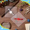 Gejoy Transparent Spinners Bulk for Classroom Clear Spinners Dry Erase Math Game with Rotating Arrow(20 Pack,Multicolor) view 4