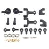 QTUONVD Rc Upper Lower Swing Arms for WPL D12 D42 1/10 Metal Upper Lower for Swing Arm Steering Cup Set Four-Wheel Drive RC Micro Truck Car Repair Accessories Upgrade view 1