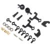 QTUONVD Rc Upper Lower Swing Arms for WPL D12 D42 1/10 Metal Upper Lower for Swing Arm Steering Cup Set Four-Wheel Drive RC Micro Truck Car Repair Accessories Upgrade view 2