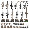EnuoChbuild Military Weapons Pack for Knight Soldier, Military Weapons Armor Bricks Compatible with Major Brand, DIY Assembly Building Bricks - 44 Pieces view 1