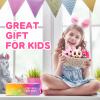 PlayZap Bouncy Balls 3" Large Size with Cute Plushies - Easter Basket Stuffers for Toddler Sensory Toys BPA-Free Safe Toys Gifts for Kids Boys Girls 1-3 3-5 5-8 view 2