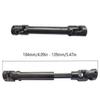 2PCS 104-139MM Universal Steel Drive Shaft  Heavy-Duty Metal RC Crawler Upgrade for 1/10 Axial SCX10, SCX10-II, Redcat D90, Gen7/Pro, RC4WD GEN8. view 3