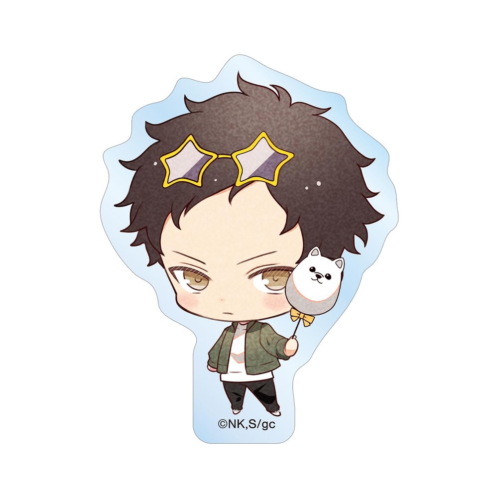 Given to The Sea Illustration Yagi Genjun Amusement Park Date Ver. Die Cut Sticker
