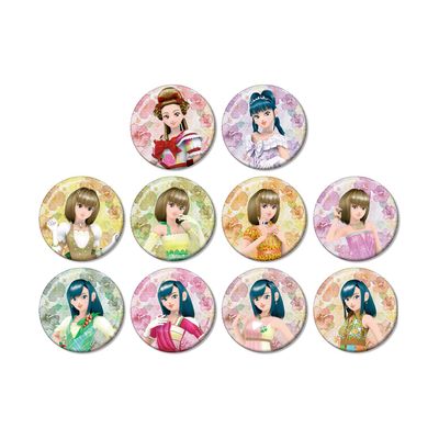 Fashionable Witch Love and Berry Trading Glitter Can Badge [Post-sale Item] Box of 10