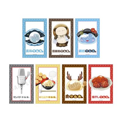 arma bianca When You Reincarnated as a Slime Trading Local Slime Rimuru Illustration Card Ver. Kinki, 7-Piece Box
