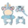 Clothes for Lububu 17cm Dolls(NO Doll) Outfit with Accessories Suit for Lububu Cute Stylish Dress Up Set for lububu Elephant view 1