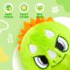 PlayZap Bouncy Balls 3" Large Size with Cute Plushies - Sensory Toys BPA-Free Safe Toddler Toys Kids Games - Valentines Day Gifts for Kids Boys Girls 1-3 3-5 5-8 view 2