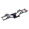 AQWBTYD RC Car Upgrade Parts Compatible with SCX10 for TRX4 for Dodge for Power for Wagon for LCG Body Front Bumper Wide 75mm for 1/10 RC Crawler(Red) view 2
